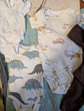 25 Pc Infant Baby Bundle 0-12 Months. Zara, Carter's, Hanna Anderssen, Etc